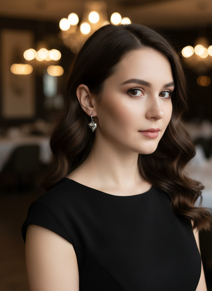 Серьги, артикул ГМ 642-2, цвет серебро фото-2