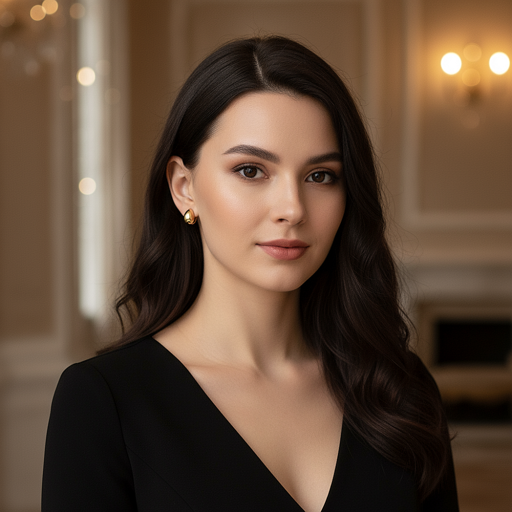 Серьги, артикул ГМ 4410-1, цвет золото фото-2