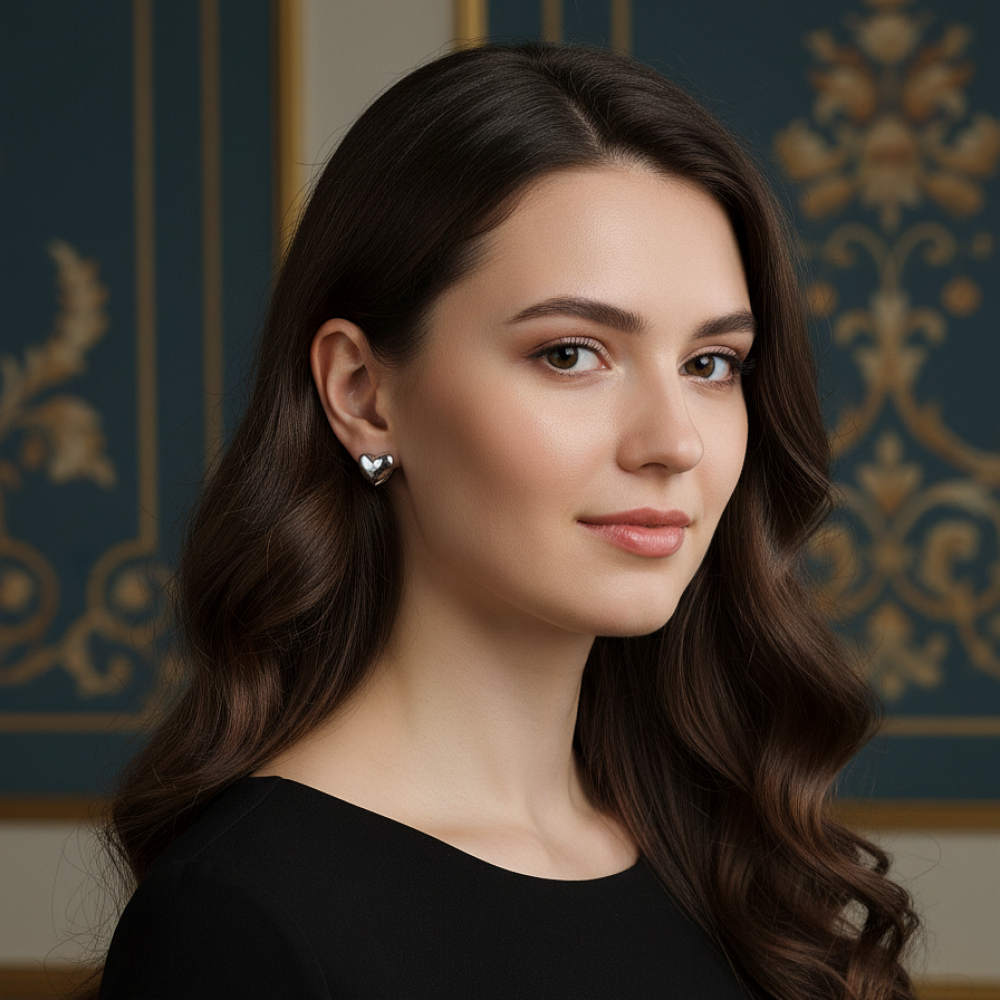 Серьги, артикул ГМ 449-2, цвет серебро фото-2