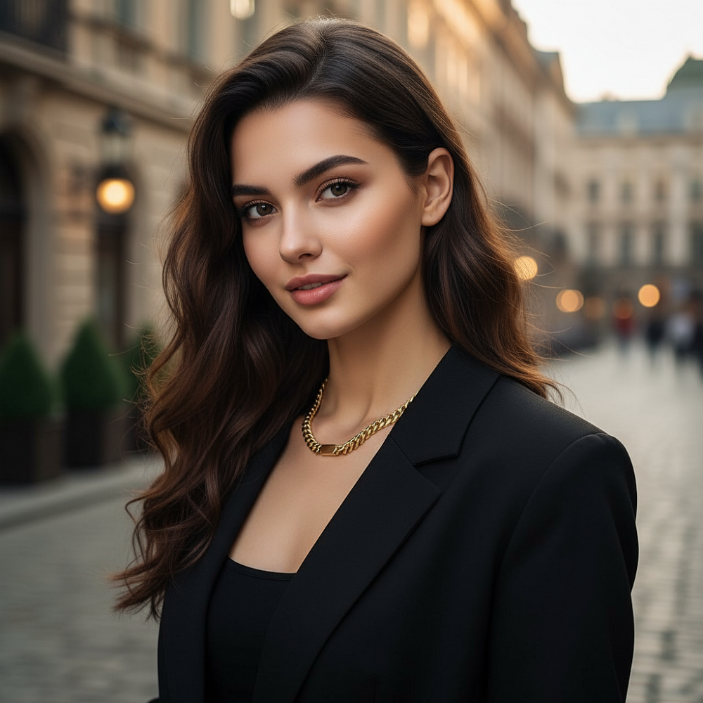 Цепь из ювелирной стали с золотым покрытием 750 пробы фото-4 Цепь из ювелирной стали с золотым покрытием 750 пробы фото-4