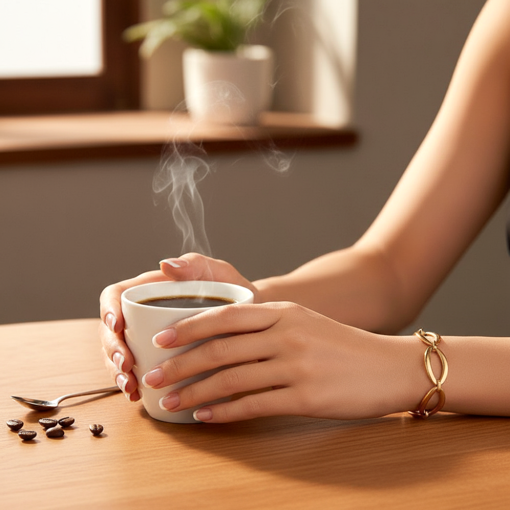 Браслет из ювелирной стали с золотым покрытием 750 пробы - фото2