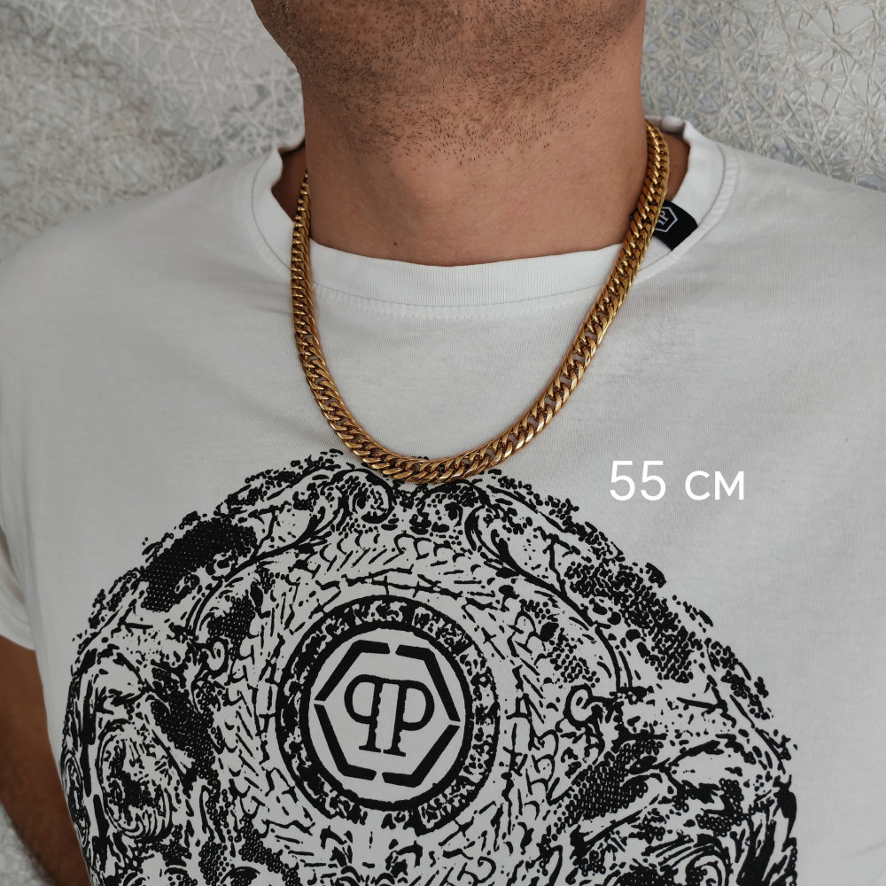 Цепь, артикул ГМ 82546, 55 см, цвет золото фото-2