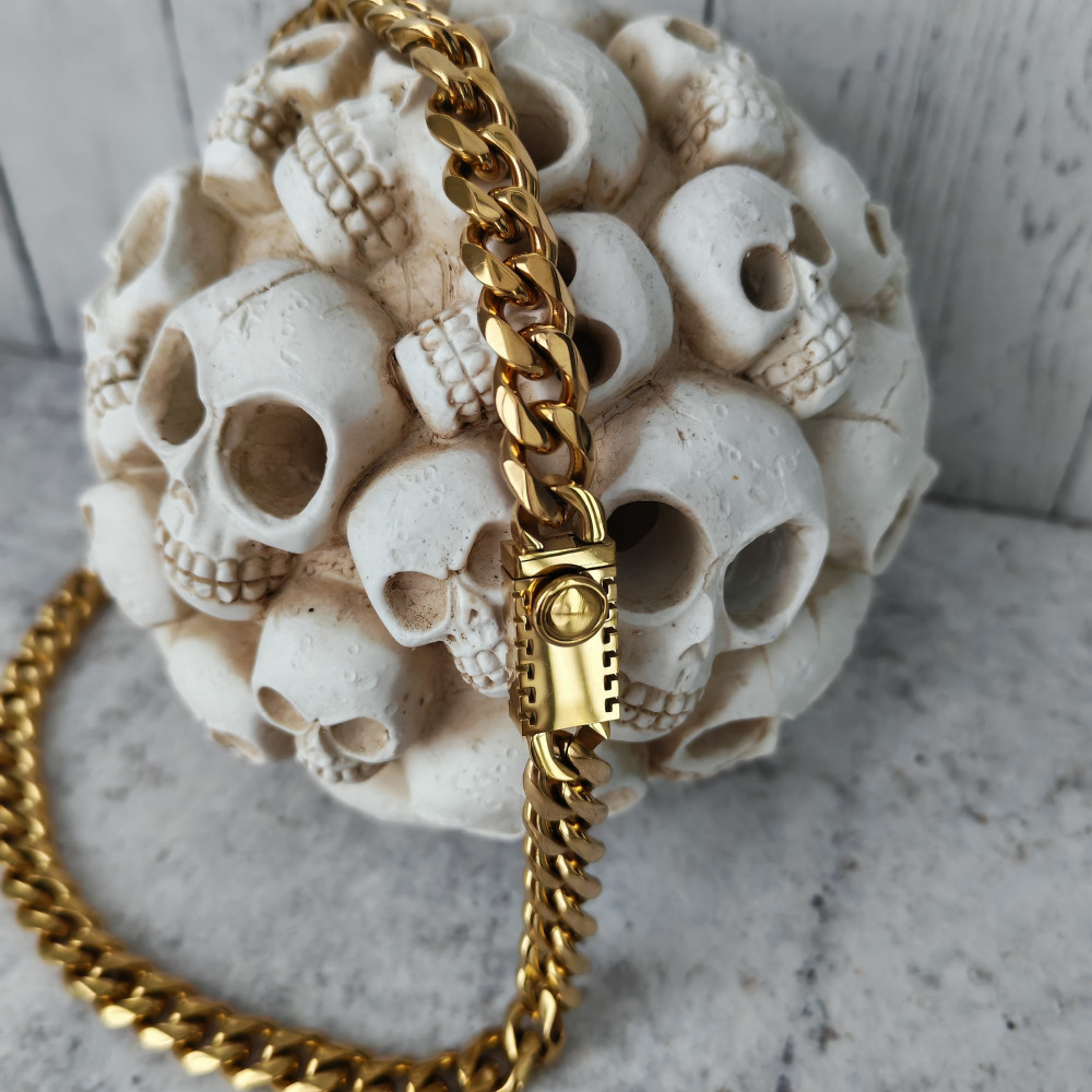 Цепь, артикул ГМ 284543, 55 см, цвет золото фото-2