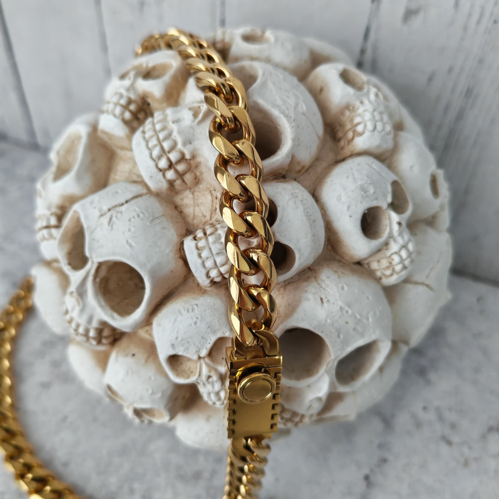 Цепь, артикул ГМ 284543, 55 см, цвет золото фото-7