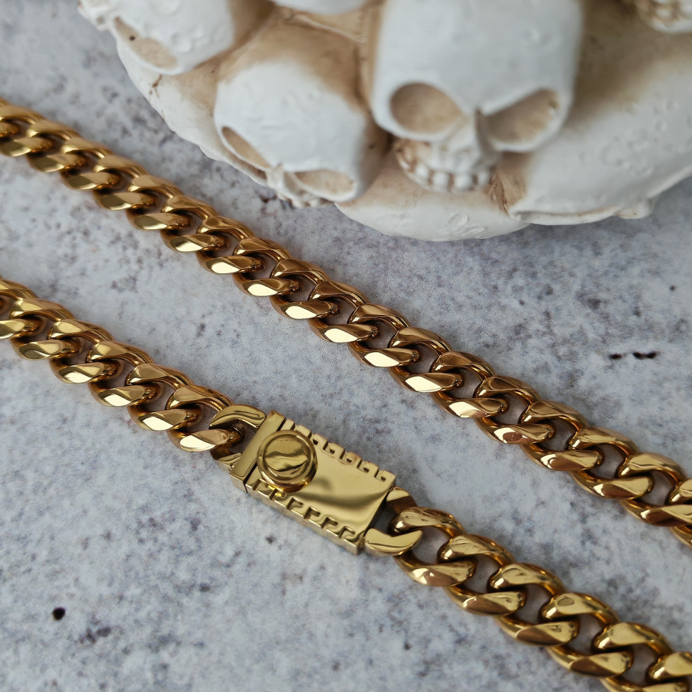 Цепь, артикул ГМ 284544, 60 см, цвет золото фото-3