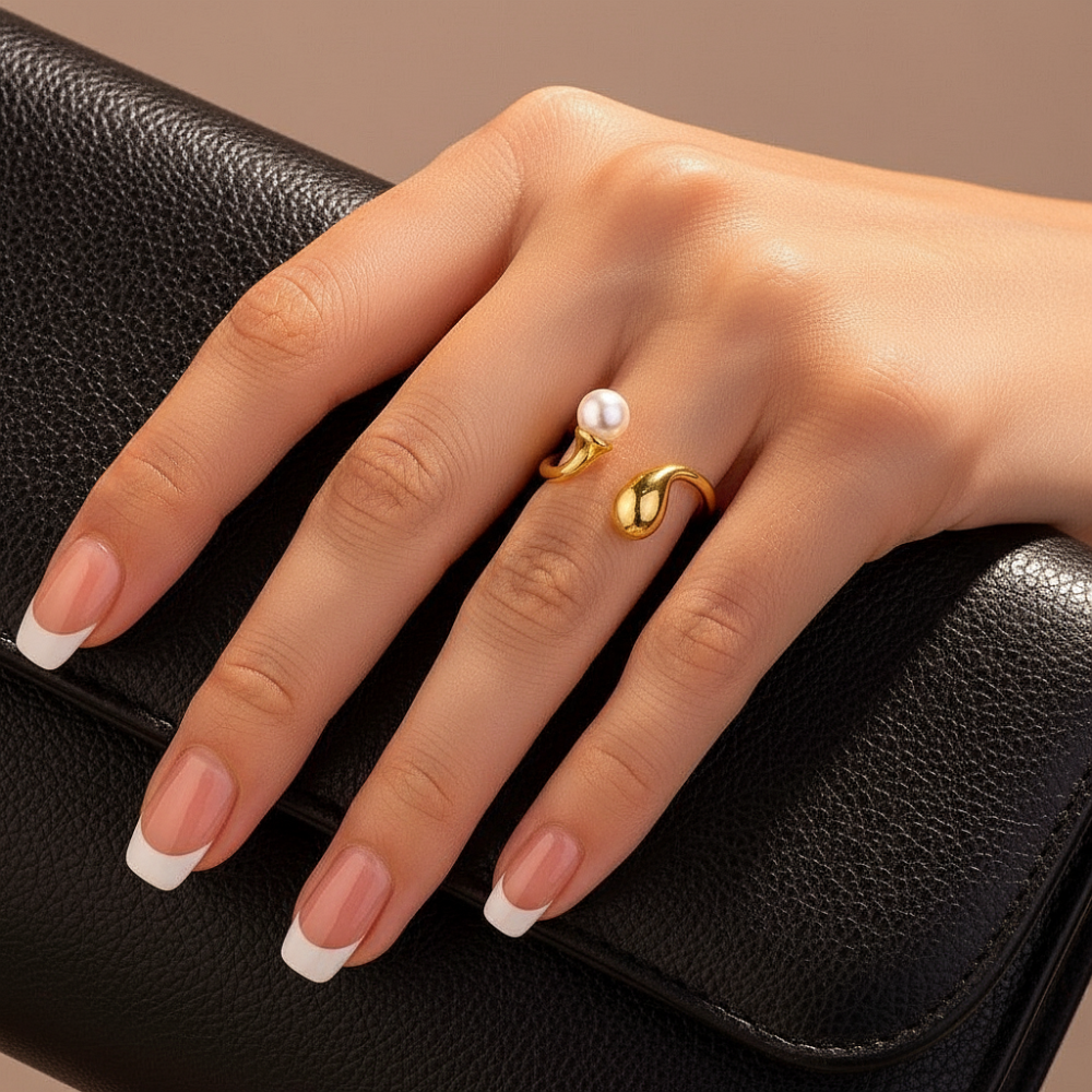 Кольцо, артикул ГМ 755-1, цвет золото - фото2 Кольцо, артикул ГМ 755-1, цвет золото - фото2